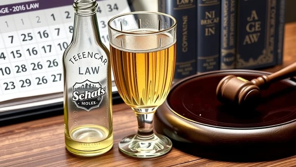 Är det olagligt att dricka alkohol under 18