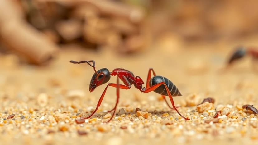 Hur många ben har en myra