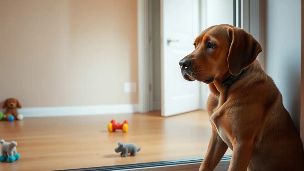 Varför ylar hunden när den är ensam